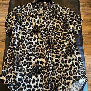 Animal print s/s top (0005)